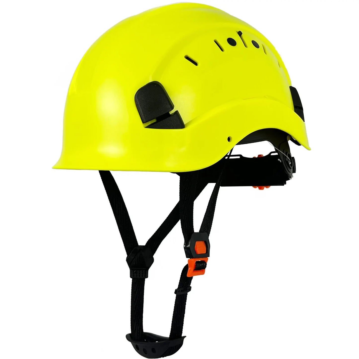 CE Work Safety Hard Hat for Engineers Slotted Ventilated Construction Safety Helmet for Men and Women Adjustable Ratchet