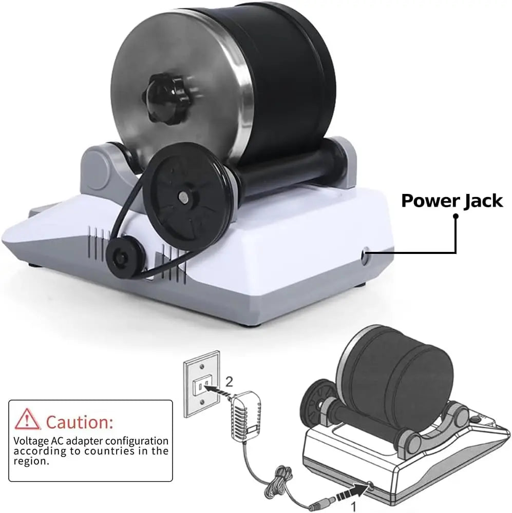 Rock Tumbler Kit for Creative Fun and Polishing Adventure
