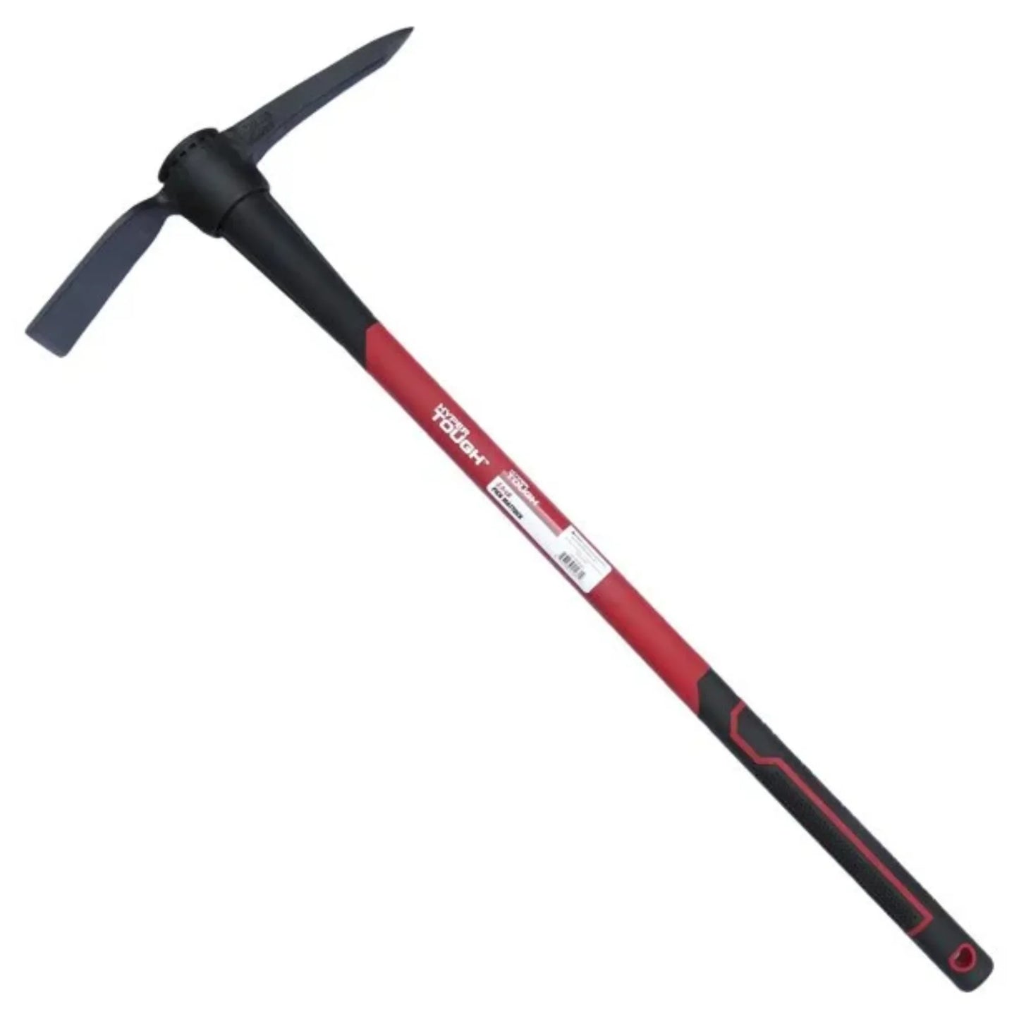 Hign-concerned Garden Mattock With Fiberglass Handle And Dual-Sided Steel Head