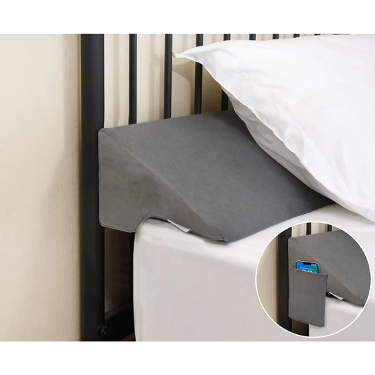 Fabric Count King Bed Wedge Pillow Headboard Gap Filler