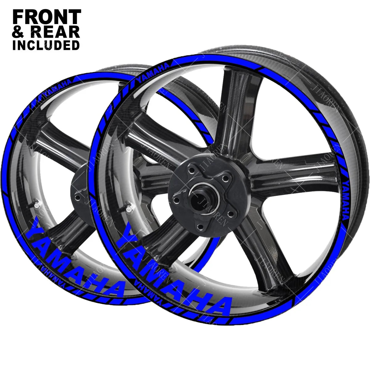 Yamaha Wheel Logo Sticker Rim Decal Vinyl Set Kit Pro