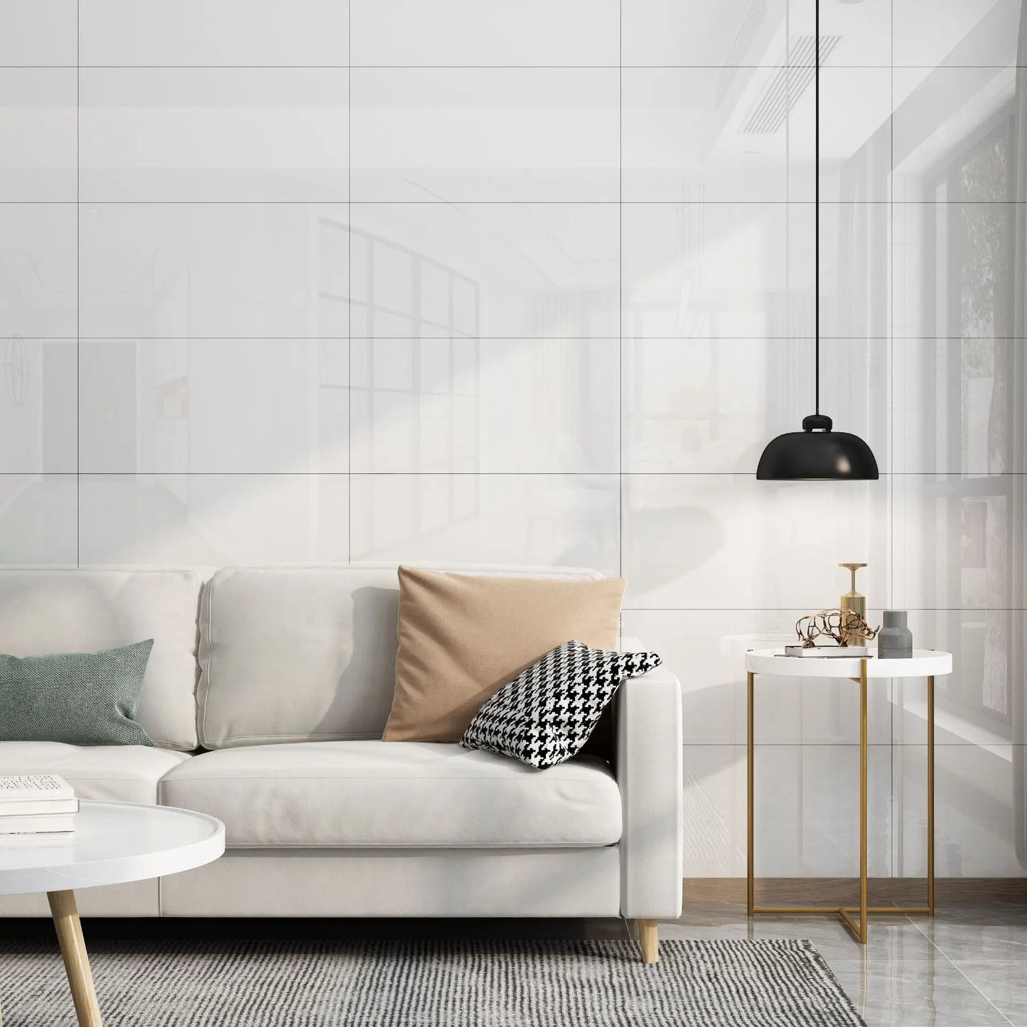 Zhejiang Marble PVC Self Adhesive Floor Tiles Waterproof