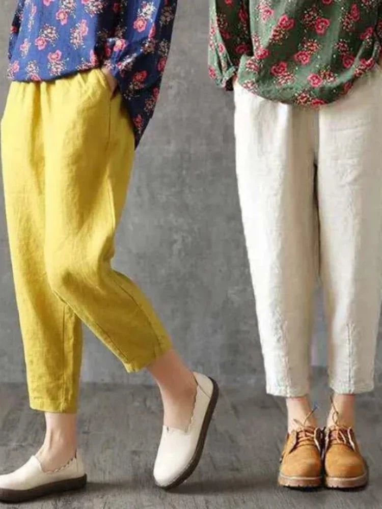 Casual Loose Harem Pants for Women Summer Comfort Wear