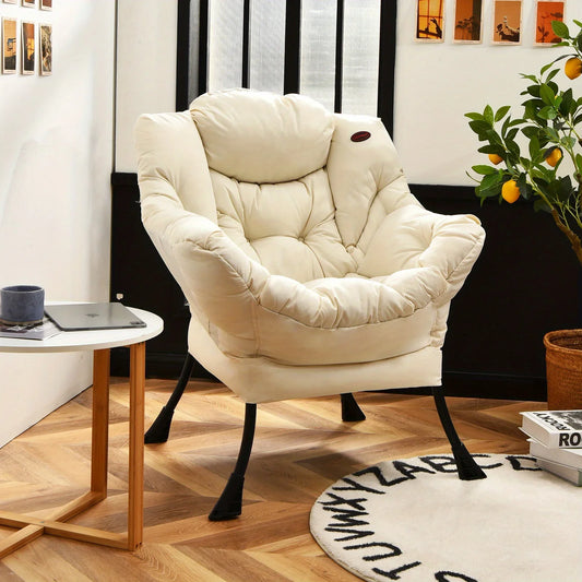 Modern Lazy Chair with Side Pocket for Ultimate Comfort
