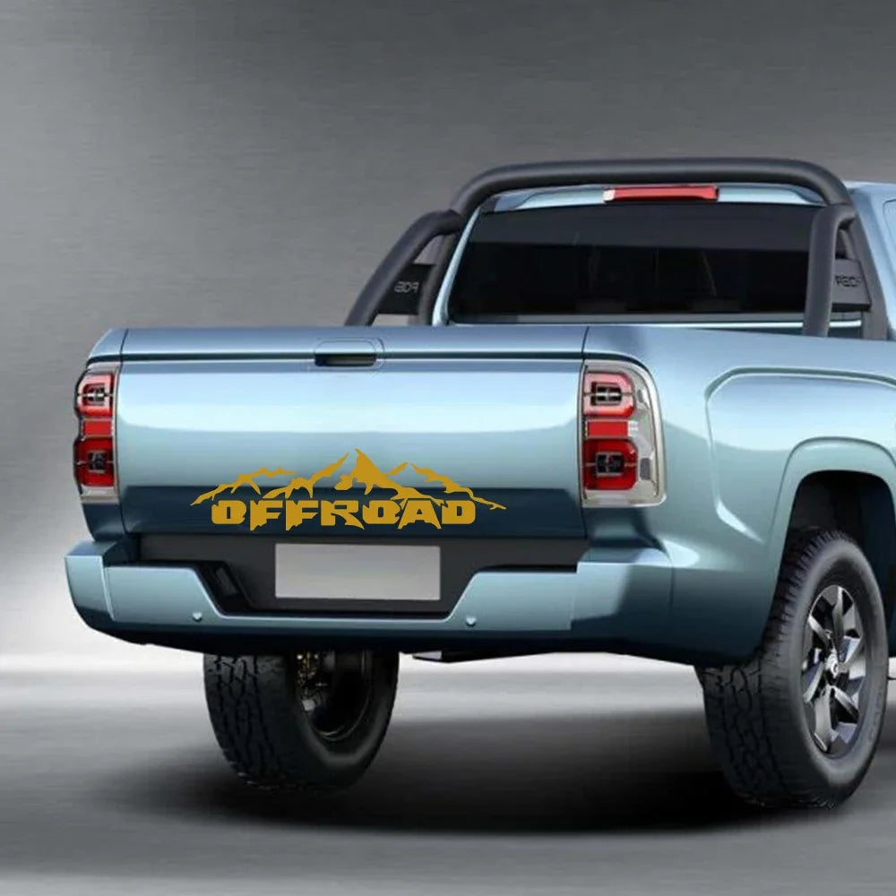 Car Off Road Sticker Vinyl Graphics Decal for Ford F150 Dodge Toyota Hilux Maxus Isuzu Dmax GWM Cannon Mitsubishi