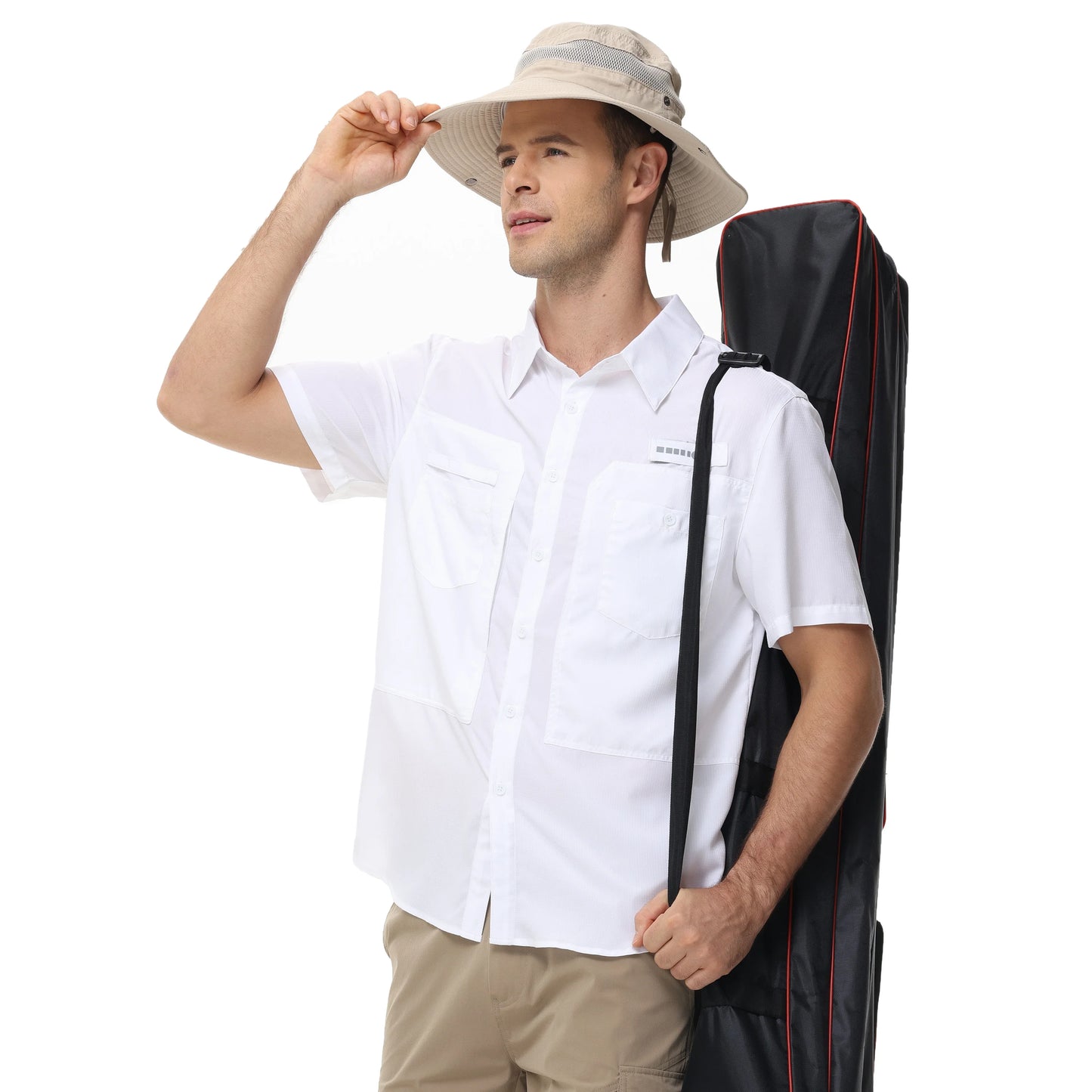 Men's Breathable Fishing Shirt by NoEnName