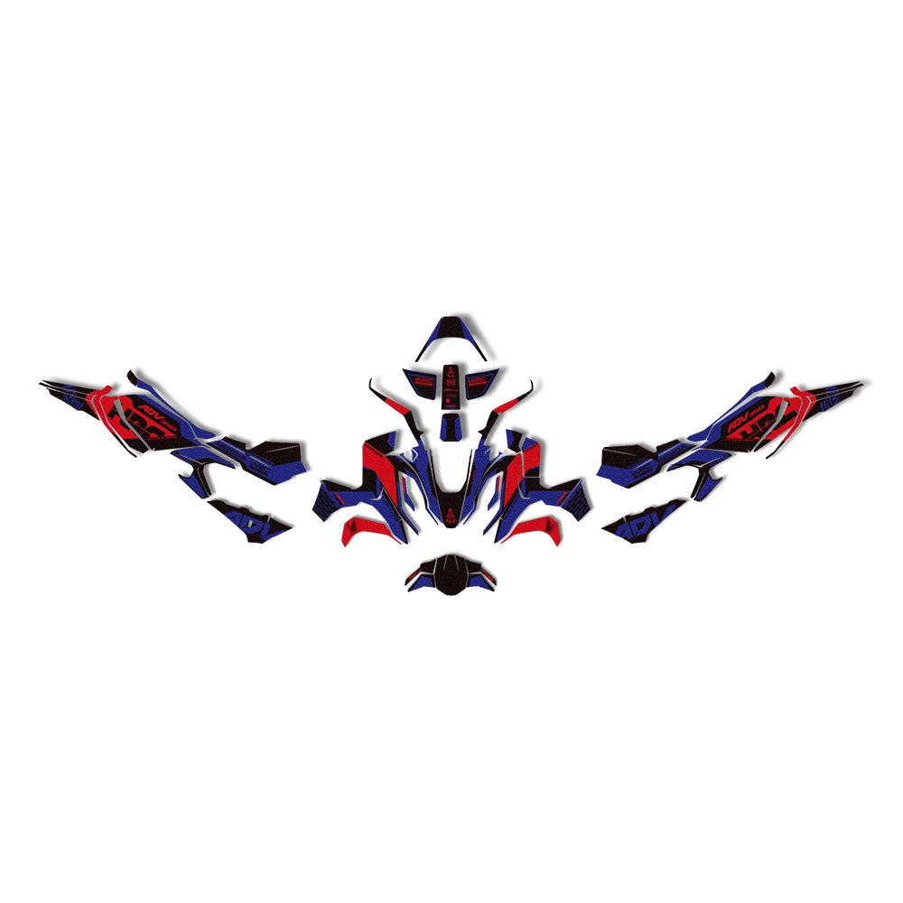ADV 350 Fairing Protection Graphic Kit Decal Sticker Set