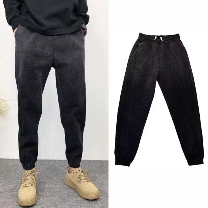 Vintage Loose-Fit Harem Jeans for Casual Summer Style