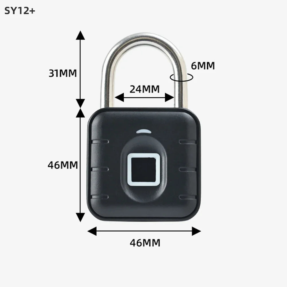 Tuya Lock Smart Biometric Fingerprint Door Lock Keyless Quick Unlock IP67 Waterproof Stainless Steel