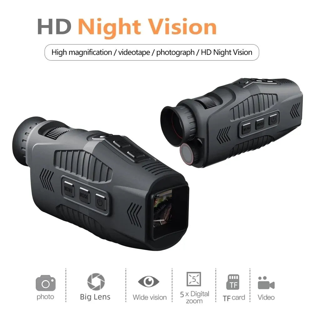 R11 1080P Infrared Night Vision Monocular for Hunting Adventures