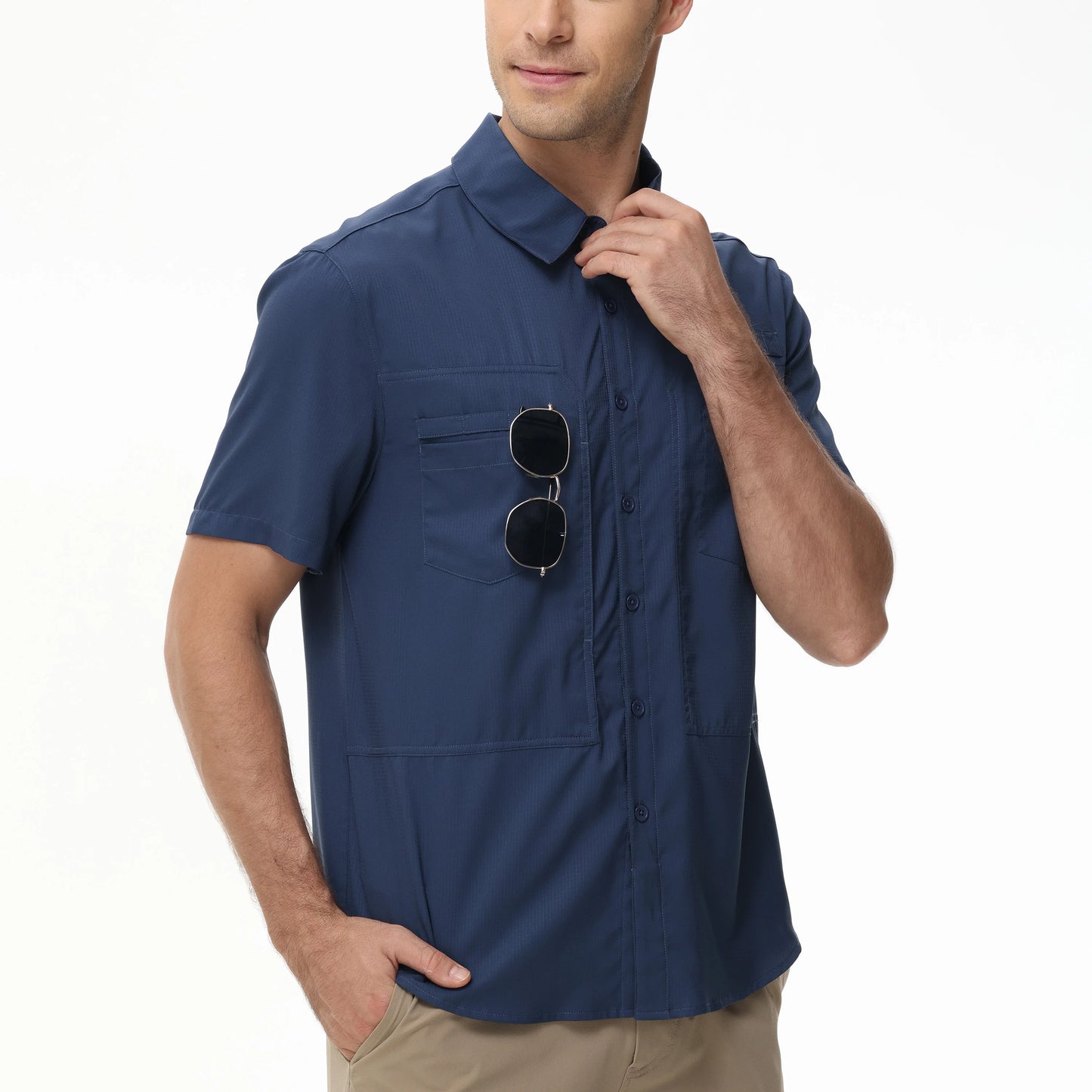 Men's Breathable Fishing Shirt by NoEnName