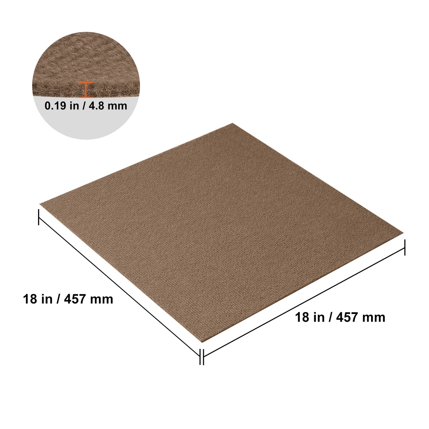 Peel and Stick Soft Carpet Tiles for Easy Floor Makeover