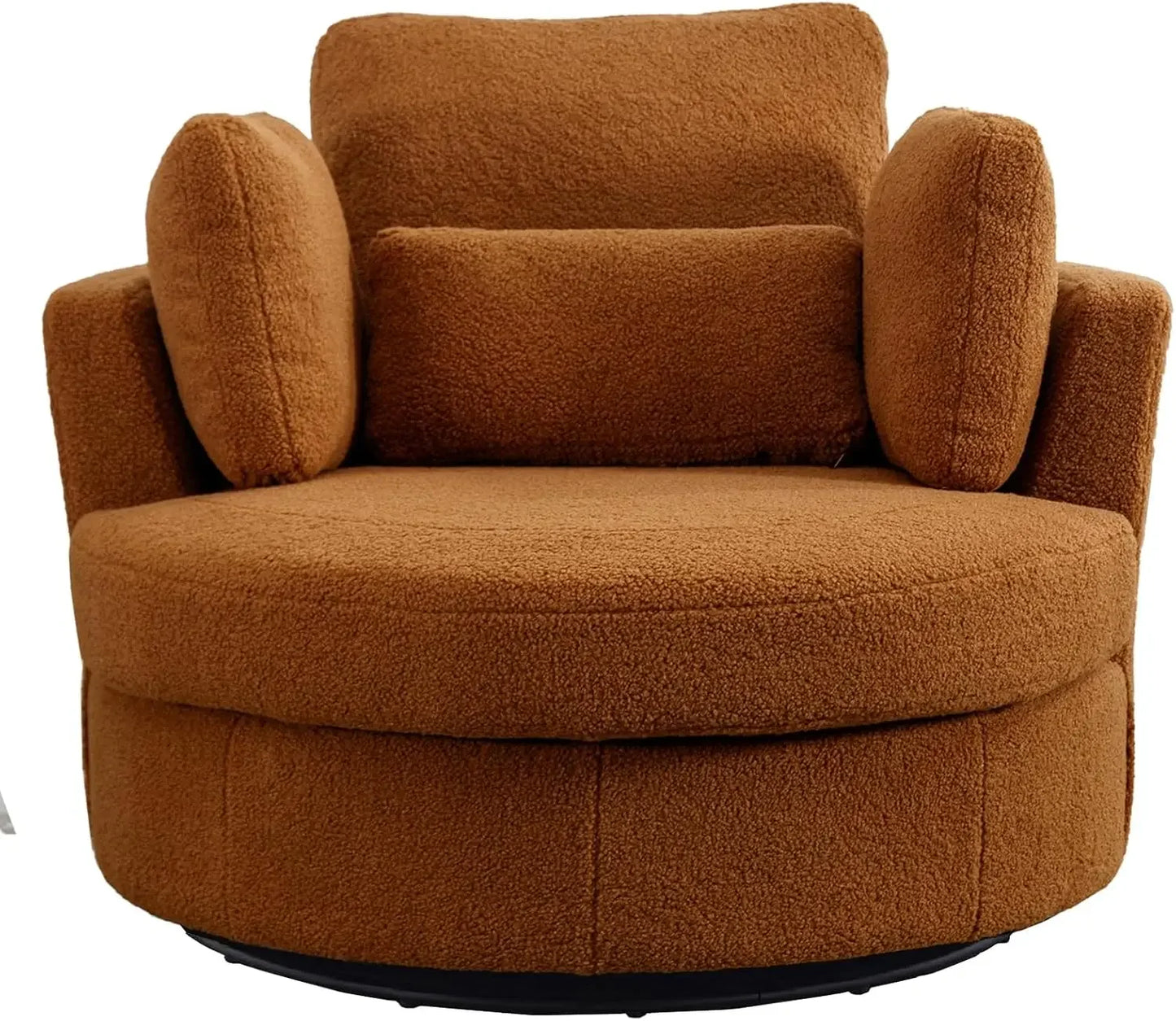 Modern Swivel Accent Barrel Chair for Stylish Living Spaces