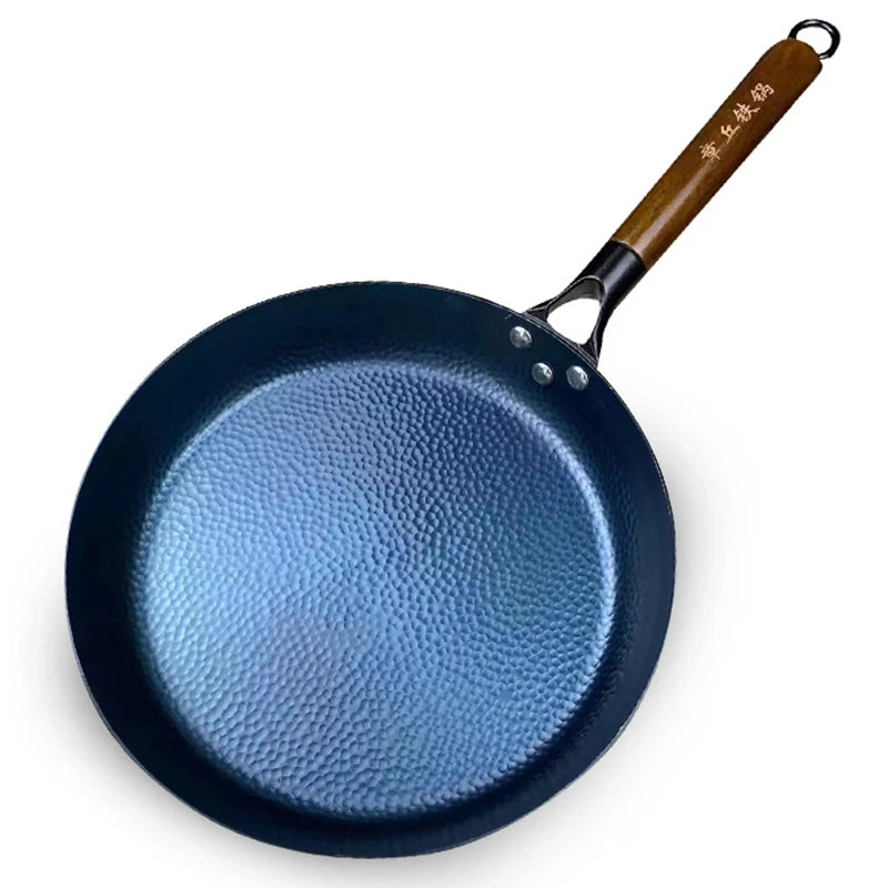 Cast Iron Frying Pan Uncoated Skillet Gas Induction Stove