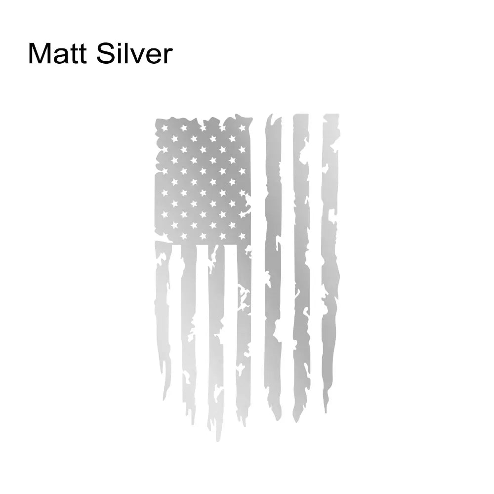Car Sticker USA Flag for Toyota Hilux Tacoma Jeep Gladiator Isuzu Dmax Ford F150 Dodge RAM Tuning Motor Accessories Decor Decal