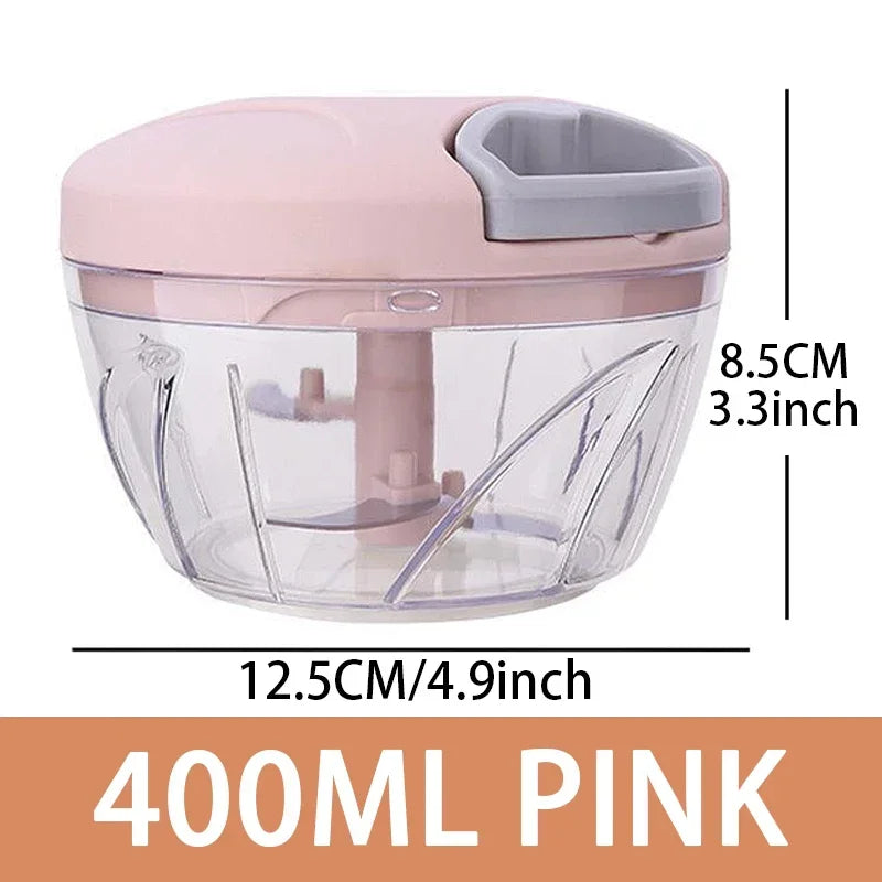 Portable Garlic Chopper and Vegetable Cutter Kitchen Tool
