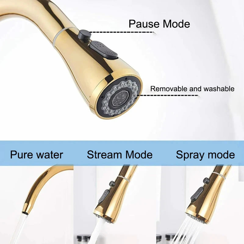 Wanmivezlo Purify Water Deck Mounted Kitchen Faucet