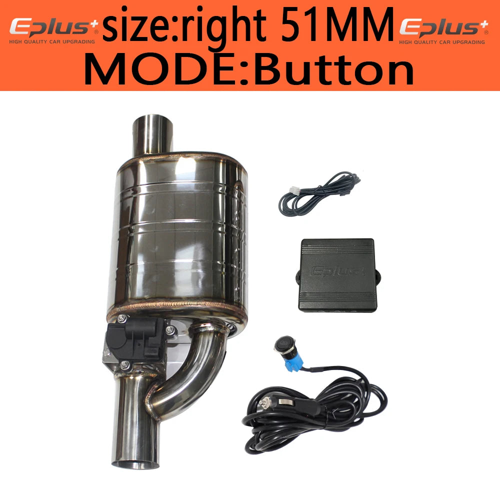 Eplus+ Car Exhaust System Electric Valve Control Silencer