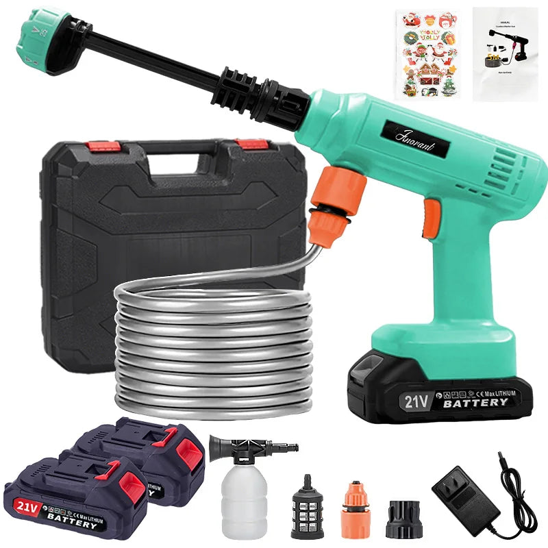 Power Blaster Plus Cordless Pressure Washer For Car Cleaning