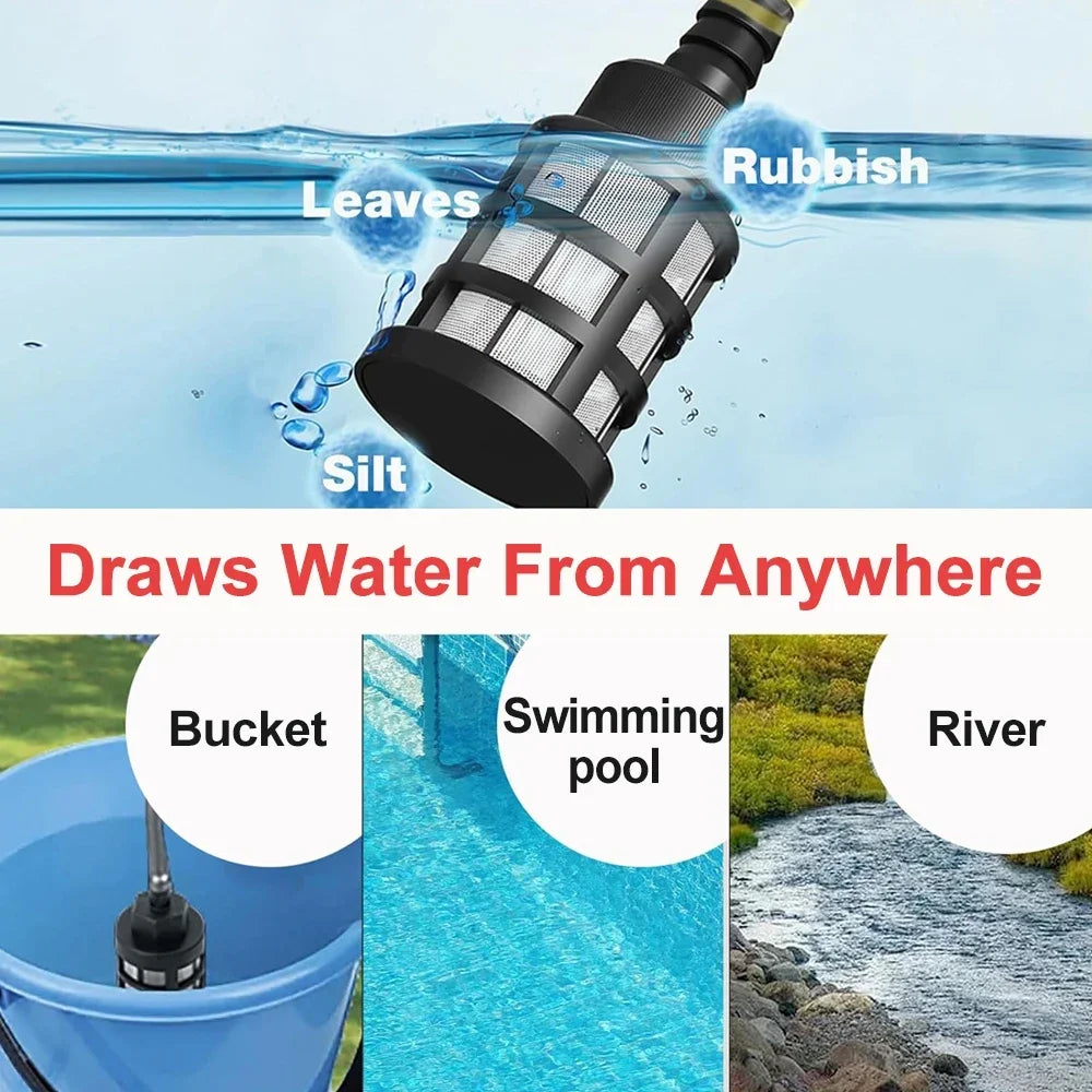 EAFC 60 Bar Electric High Pressure Washer Carwash Gun Cordless