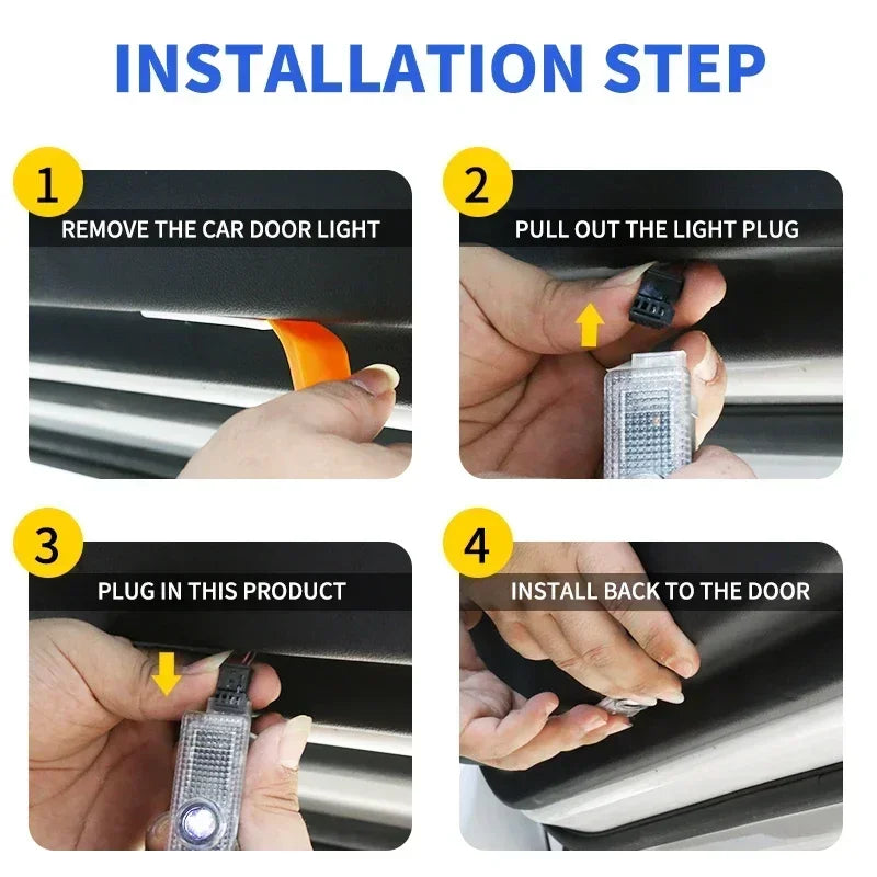 BMW Car LED Door Light Logo Projector For Mini Cooper