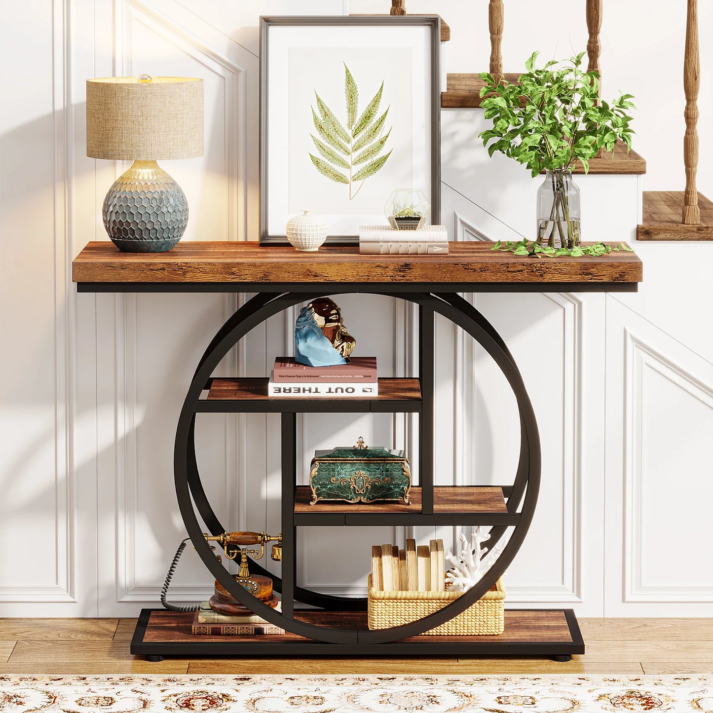 Tribesigns 4 Tier Console Table For Entryway And Hallway