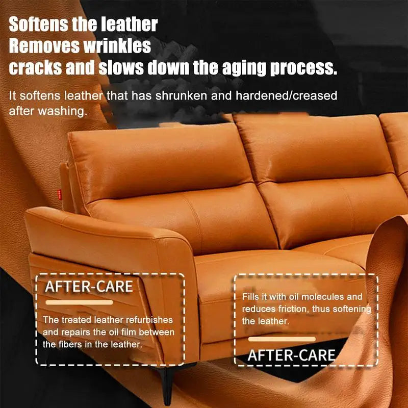 Leather Softener Spray for Shoes and Furniture Care