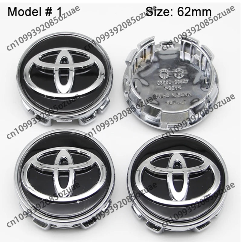 Toyota Wheel Center Hub Cap Stickers For Rav4 Yaris Camry