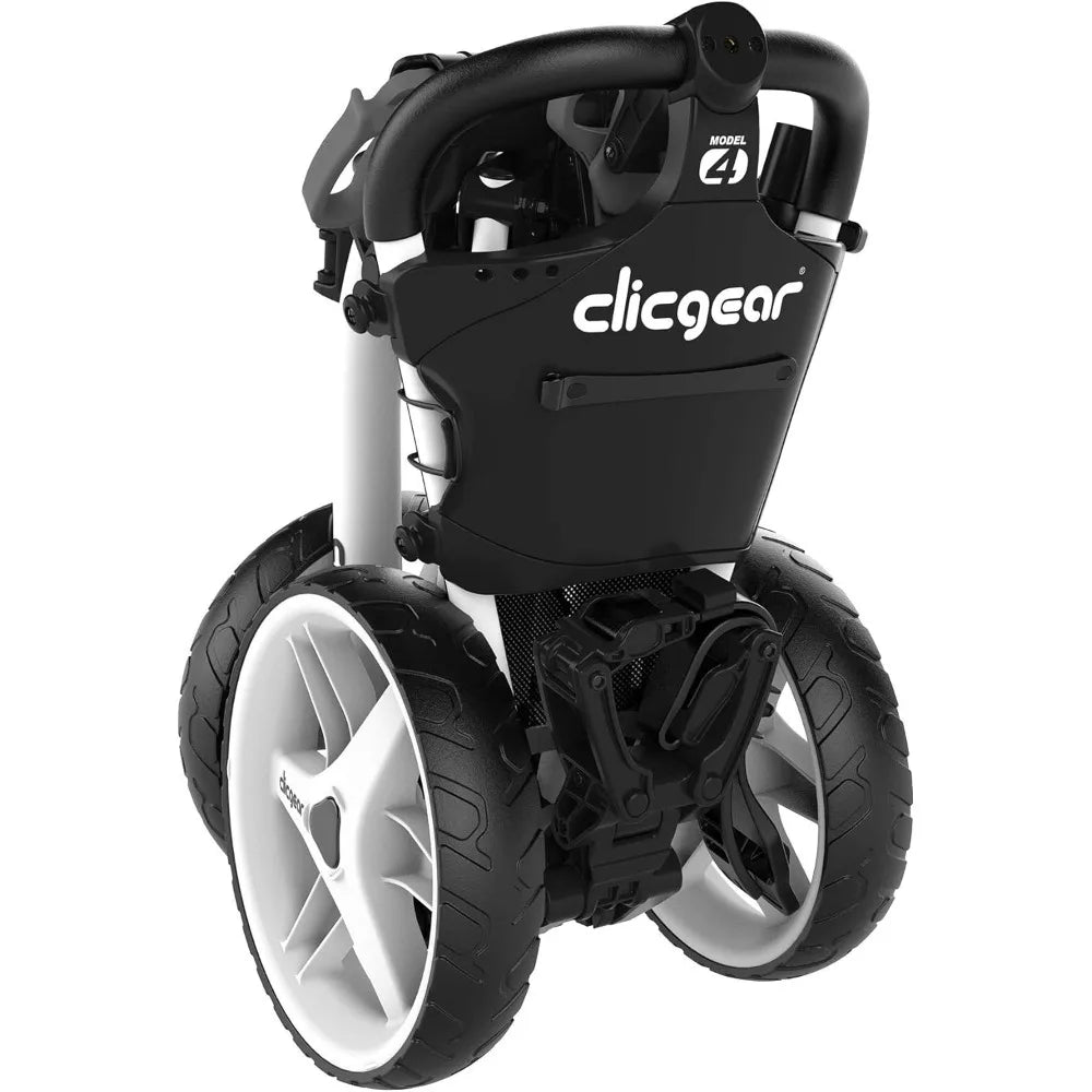 Clicgear Four Point Zero Golf Push Cart Three Wheel Foldable