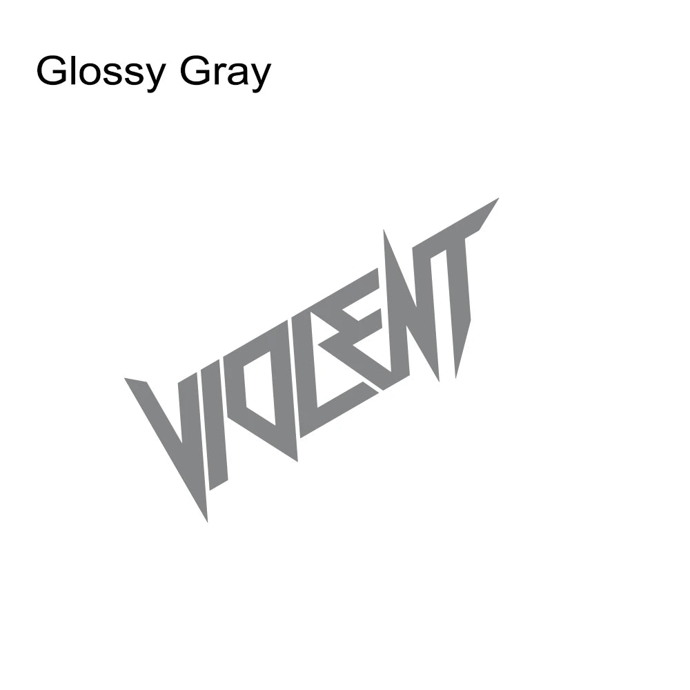 Violent Car Stickers Vinyl Film Front And Rear Windshield Truck Body Sunscreen Decals Drifting Auto Motorcycle Decor Accessories