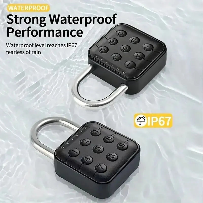 Tuya Lock Smart Biometric Fingerprint Door Lock Keyless Quick Unlock IP67 Waterproof Stainless Steel