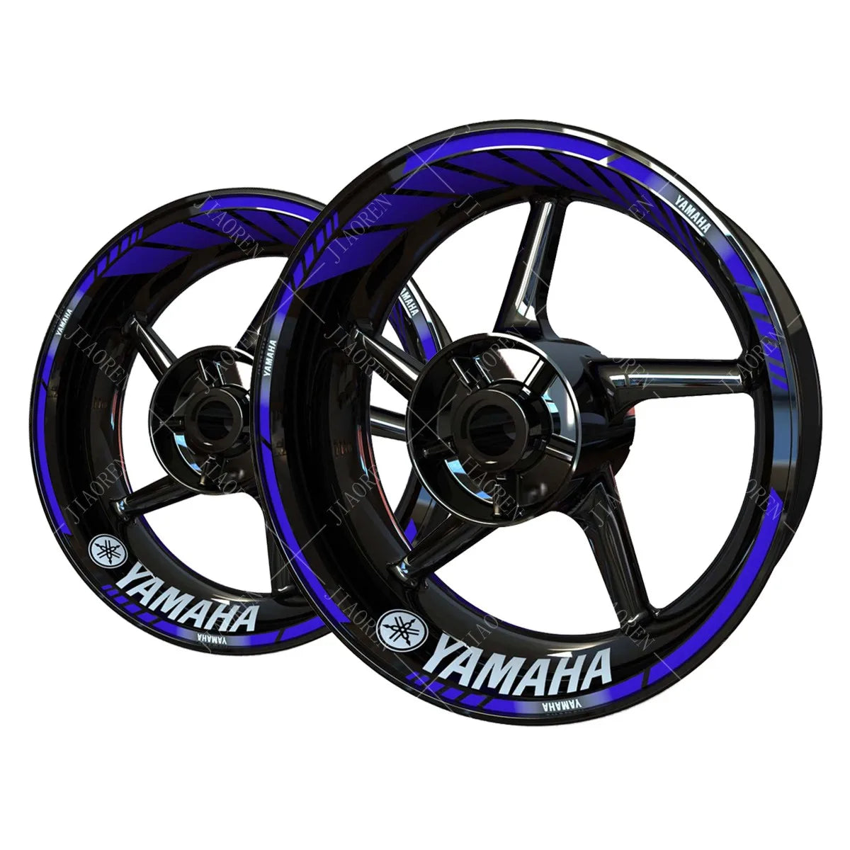 Yamaha Wheel Logo Sticker Rim Decal Vinyl Set Kit Pro