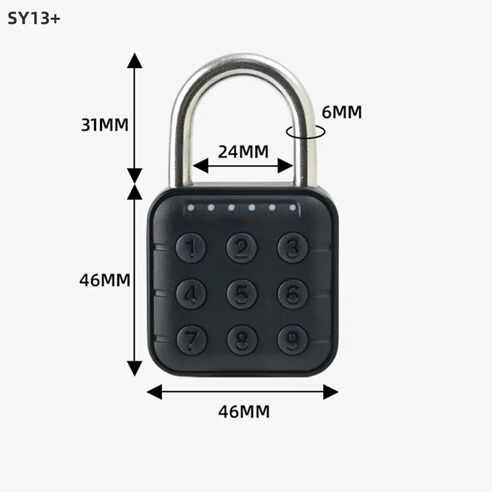 Tuya Lock Smart Biometric Fingerprint Door Lock Keyless Quick Unlock IP67 Waterproof Stainless Steel