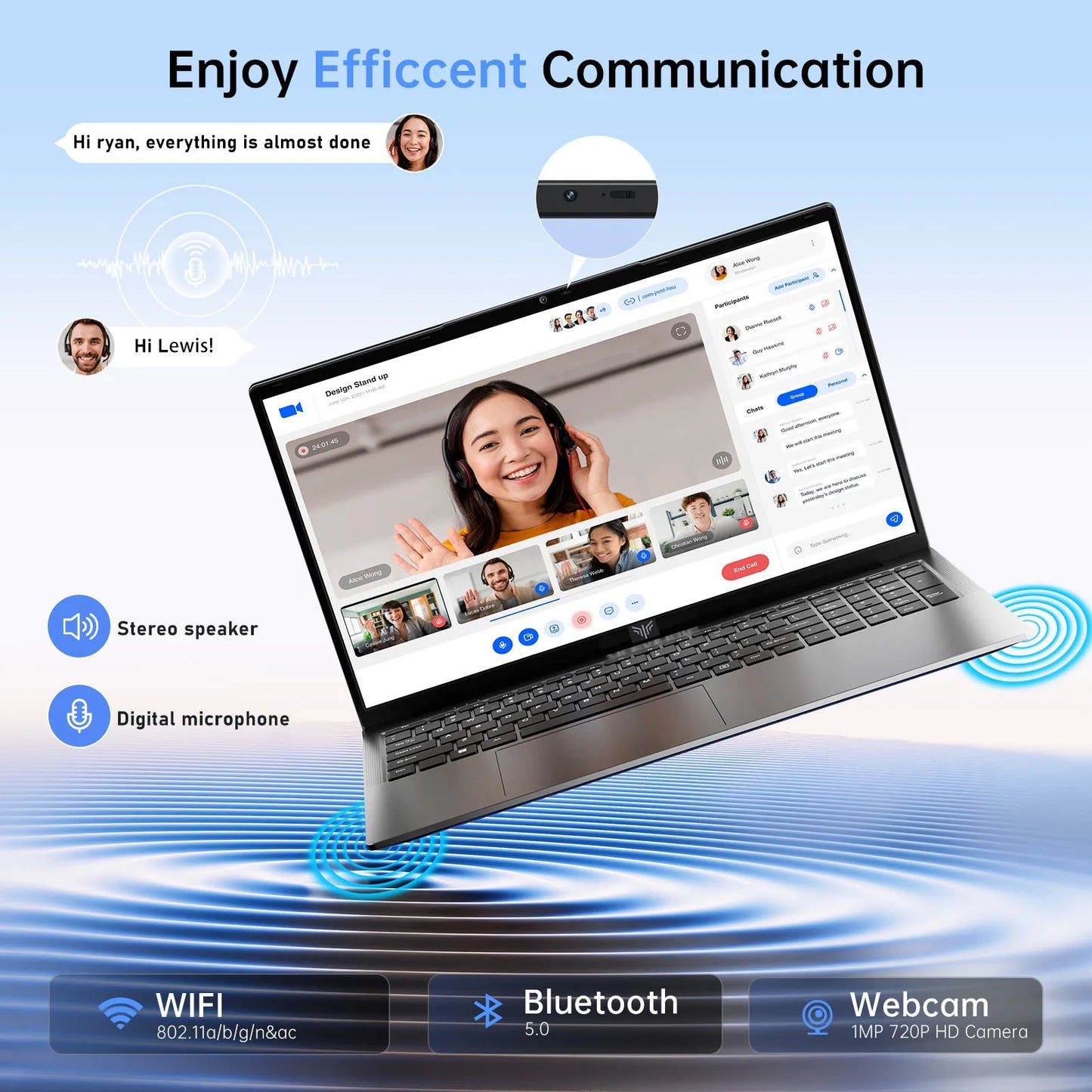 ACEMAGIC 17.3 Inch FHD Laptop with Intel Alder Lake Processor