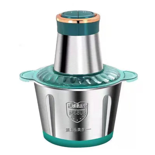 Electric Stainless Steel Meat Grinder and Food Processor Chopper