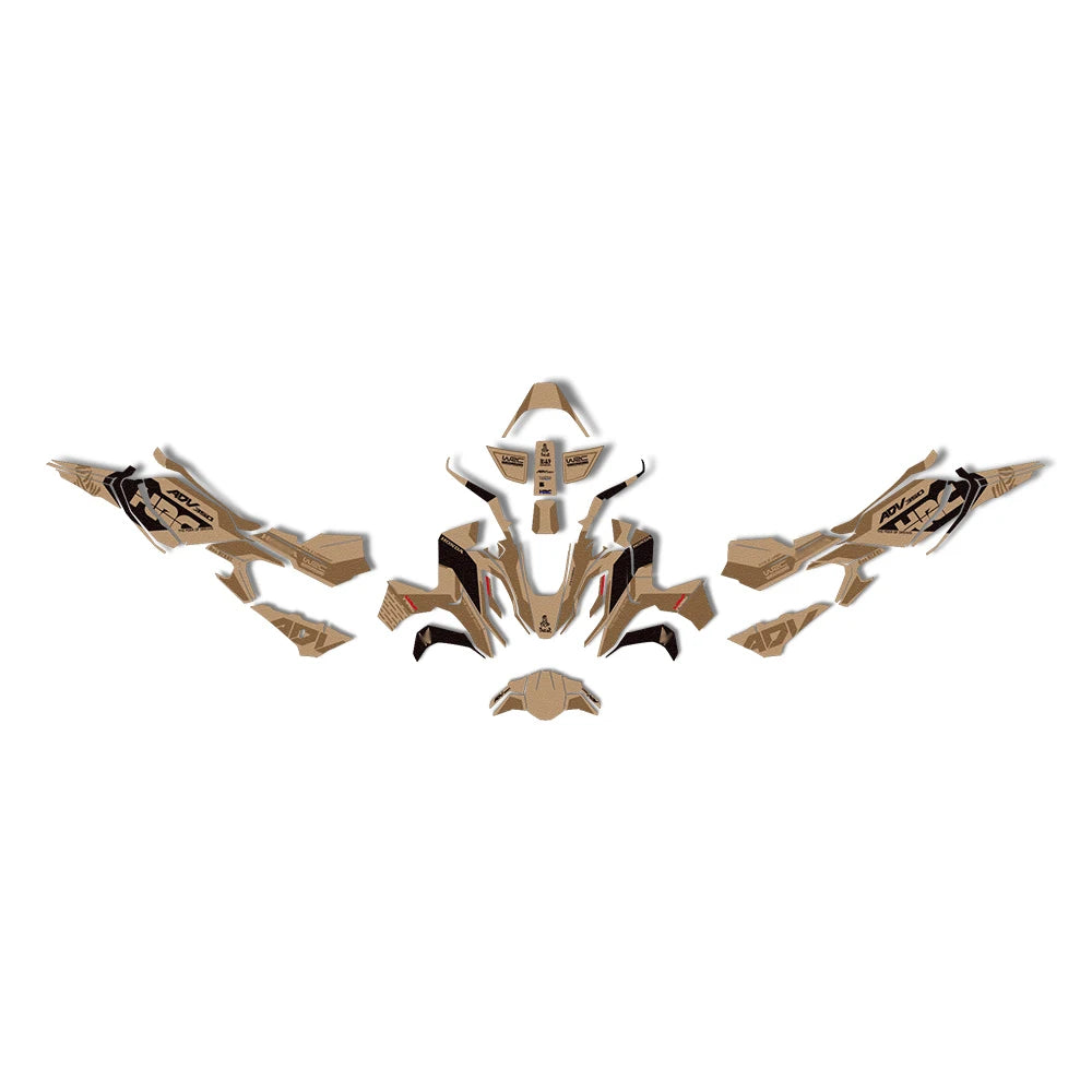 ADV 350 Fairing Protection Graphic Kit Decal Sticker Set