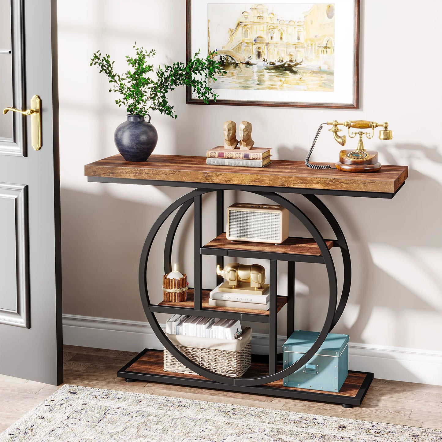 Tribesigns 4 Tier Console Table For Entryway And Hallway