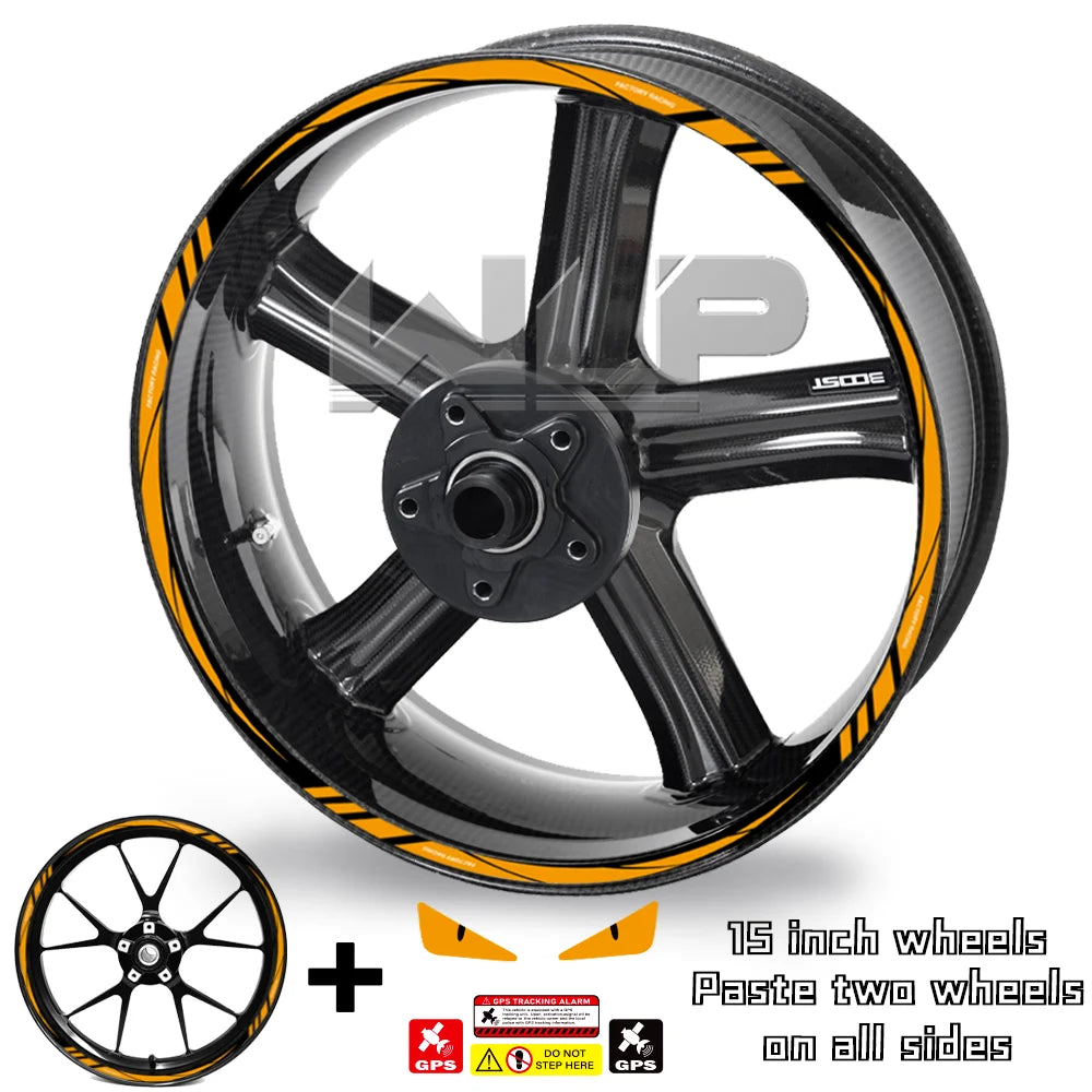 Choice Reflective Motorcycle Wheel Tape Stickers For Ducati