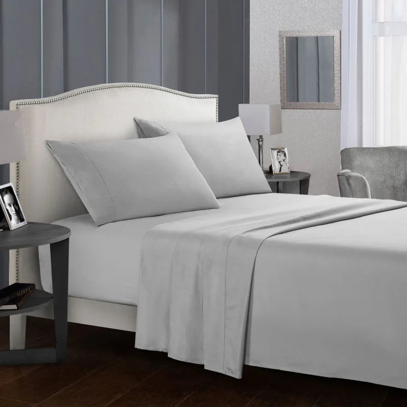Solid Bed Linen Set for Comfortable Sleep Experience