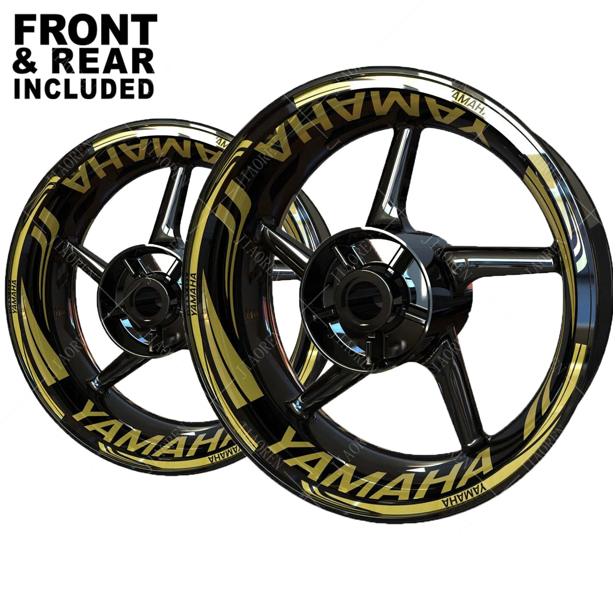 Yamaha Wheel Logo Sticker Rim Decal Vinyl Set Kit Pro