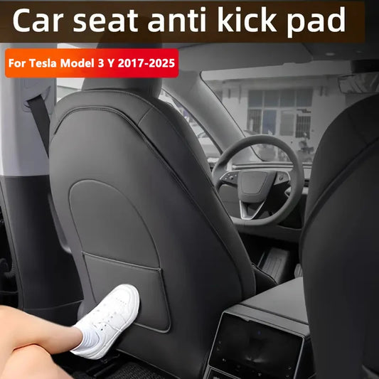 Tesla Model 3 Y Car Seat Back Protective Mat Anti Scratch
