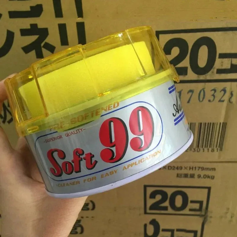 SOFT99 Japan Car Solid Wax Multifunctional Polishing Scratch Wax Decontamination Anti Oxidation Polishing Wax Car Paint Care