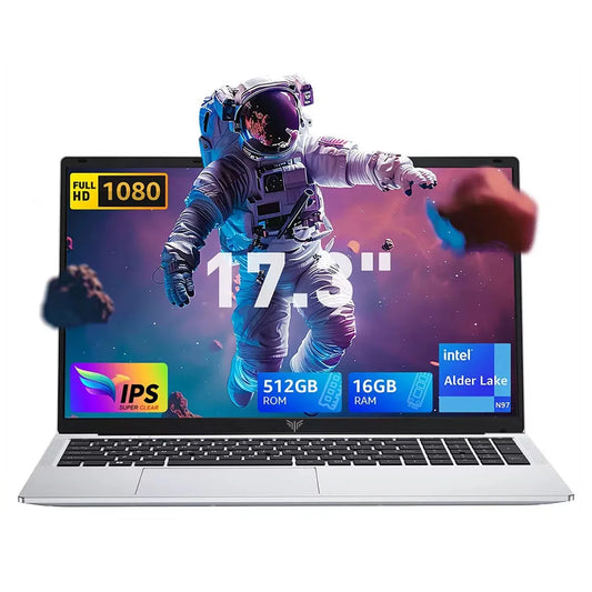 ACEMAGIC 17.3 Inch FHD Laptop with Intel Alder Lake Processor
