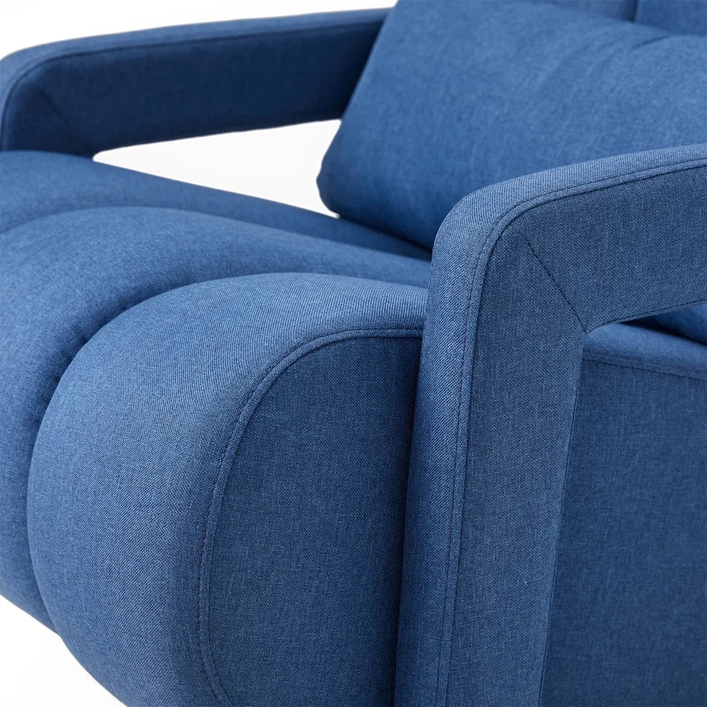 Modern Linen Upholstered Accent Chair for Cozy Living Spaces