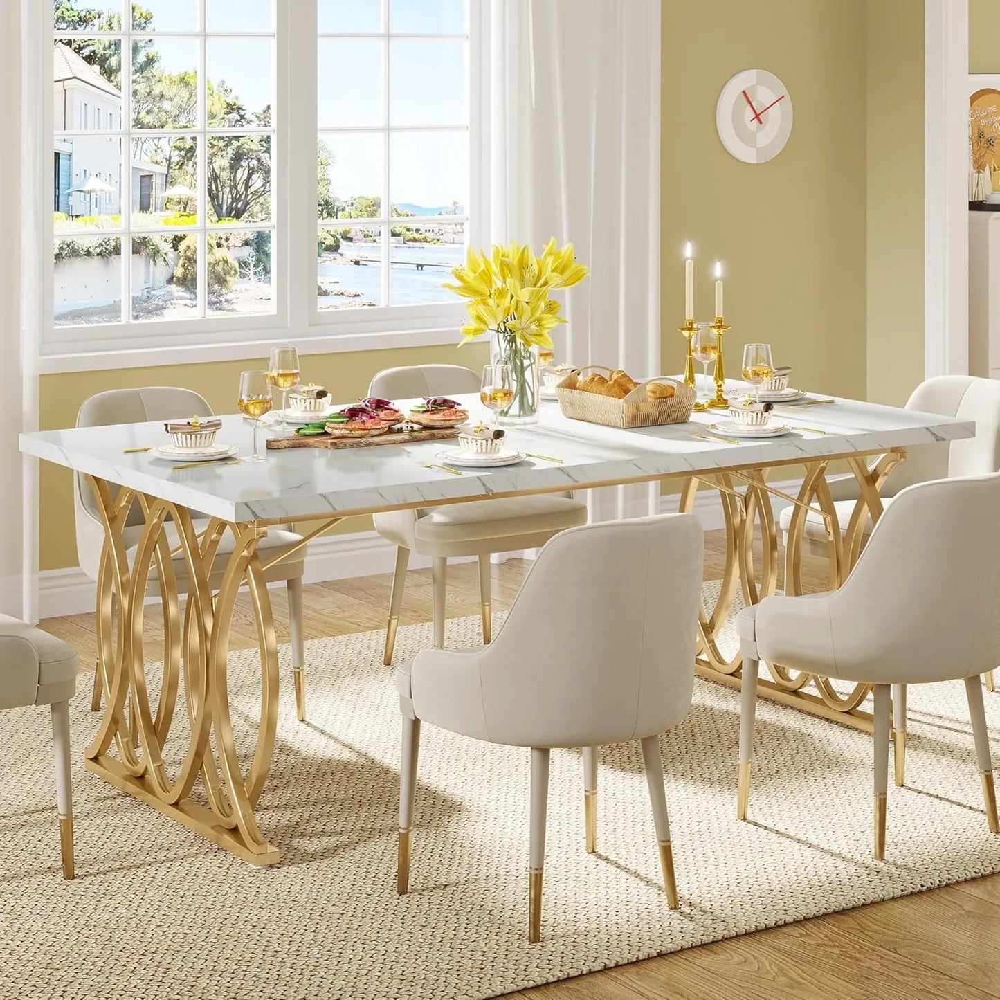 Little Tree Modern Dining Table Kitchen Dining Room