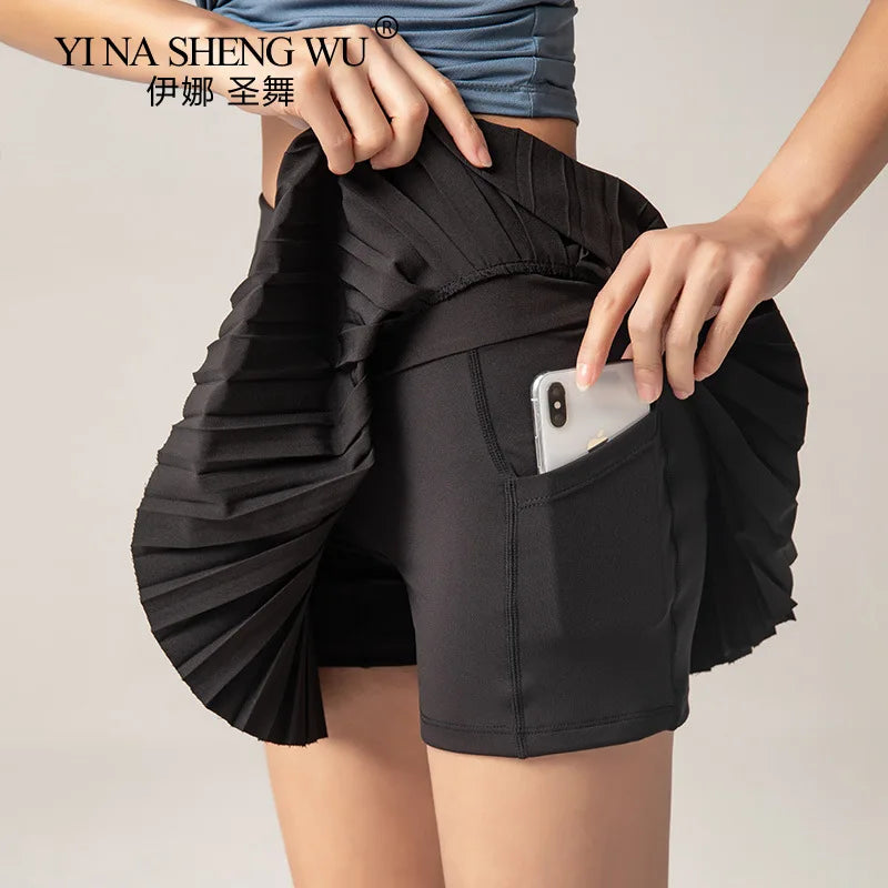 GuangdongChoice Women Athletic Tennis Skort With Pocket