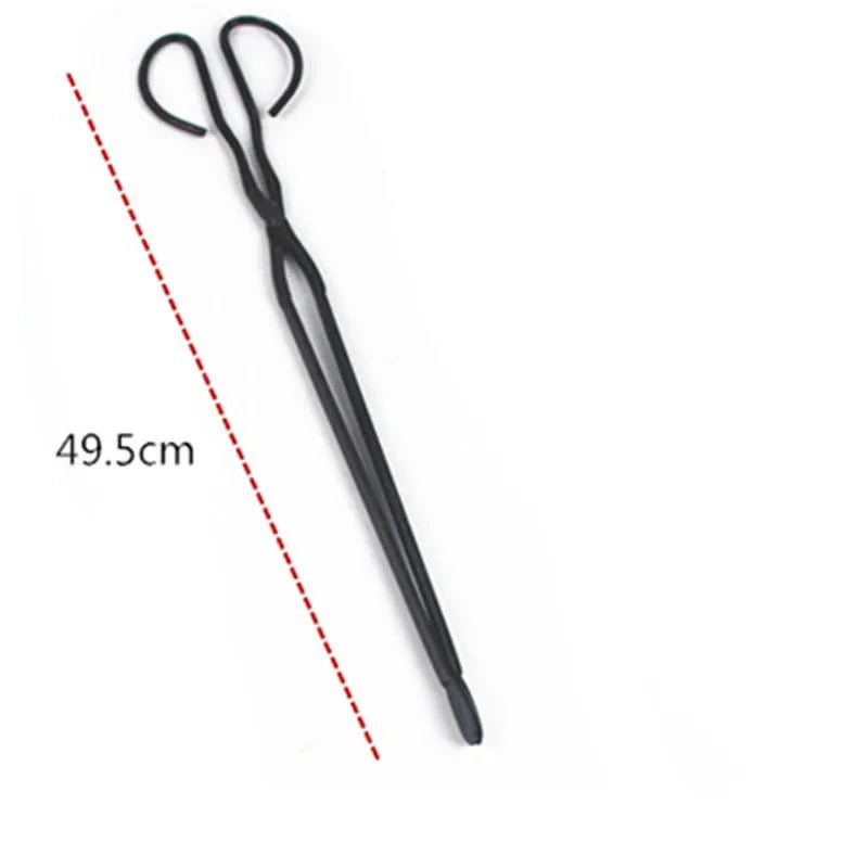 Long Handle BBQ Tongs for Easy Grilling and Cleaning