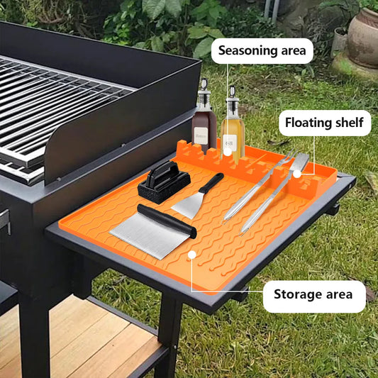 Silicone Griddle Tools Mat for Food Grade BBQ Accessories