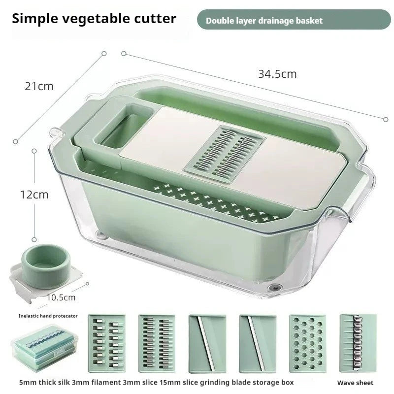 Multifunctional Vegetable Slicer and Chopper Kitchen Tool