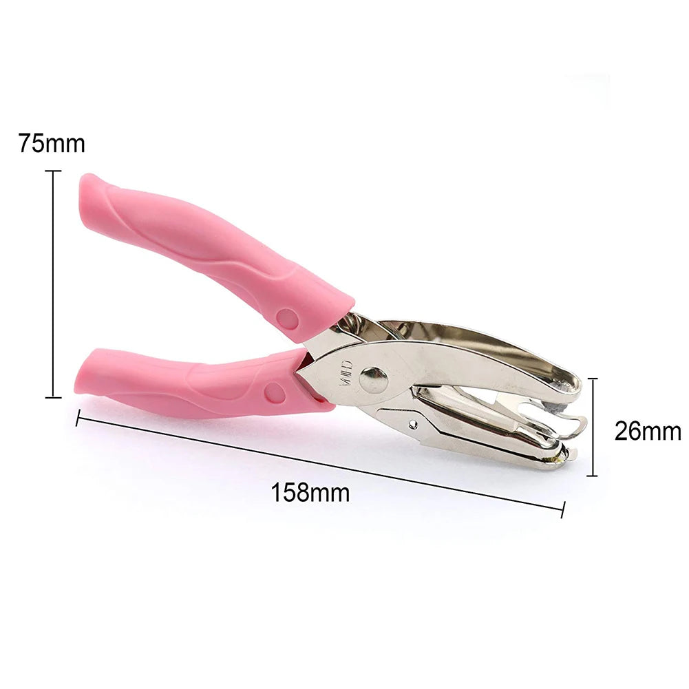 Handheld Hole Puncher for Creative Paper Crafting and Projects